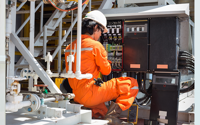 Manutenção elétrica industrial